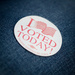 Well, I Voted. by sarahsthreads