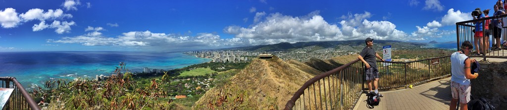 Pano from Diamond Head by teodw