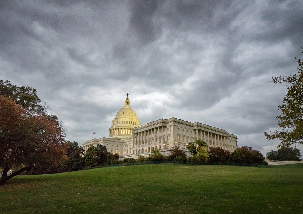 Clouds Over Capitol Hill by rosiekerr