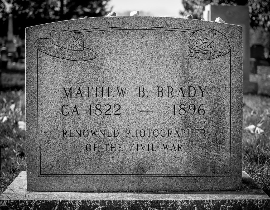 Mathew Brady's Grave by rosiekerr