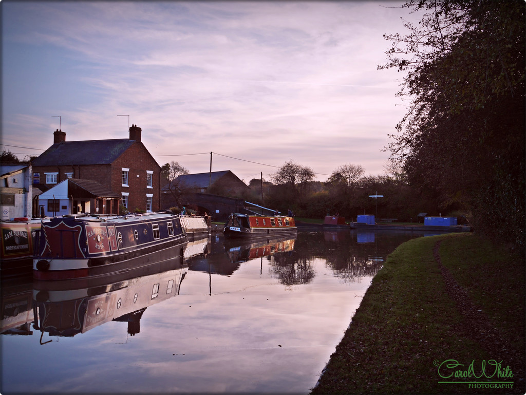 Towards Sunset On The Canal by carolmw