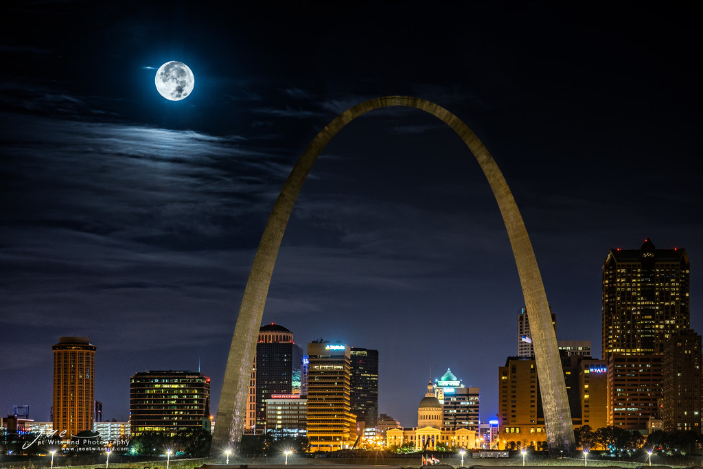 Supermoon Arch by jae_at_wits_end