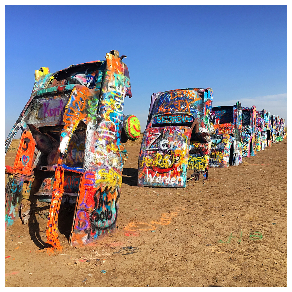 Cadillac Ranch by wilkinscd