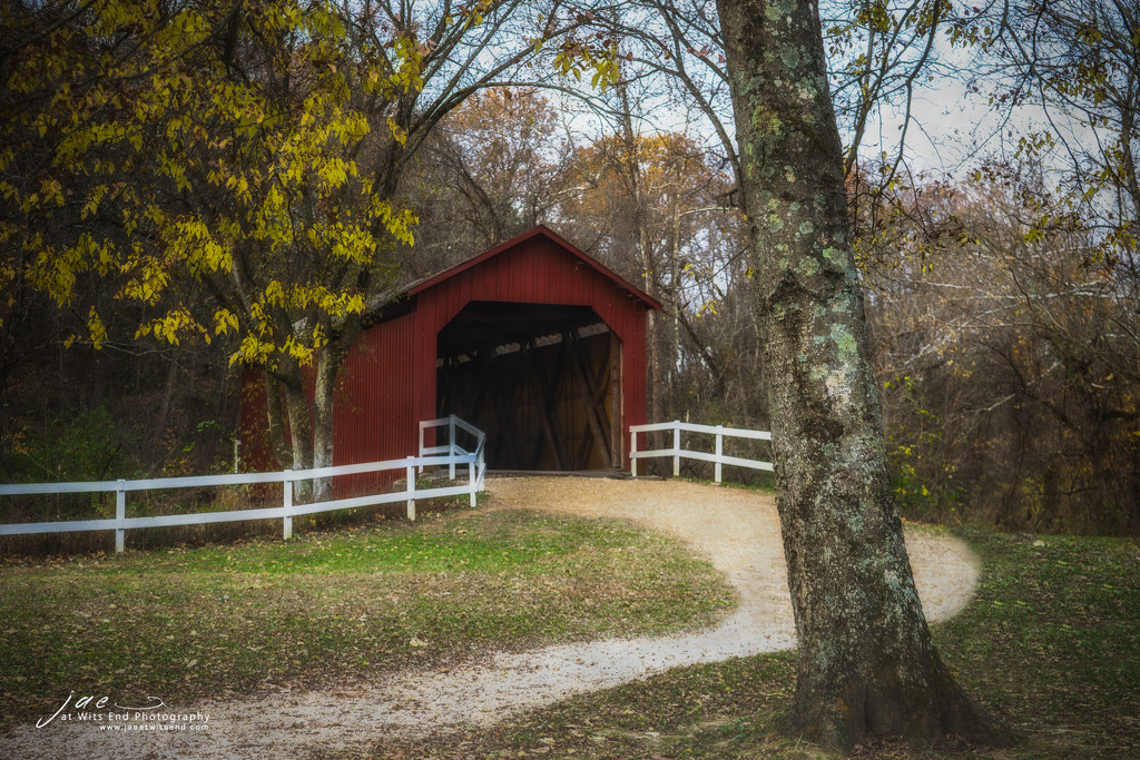 Sandy Creek Covered Bridge by jae_at_wits_end