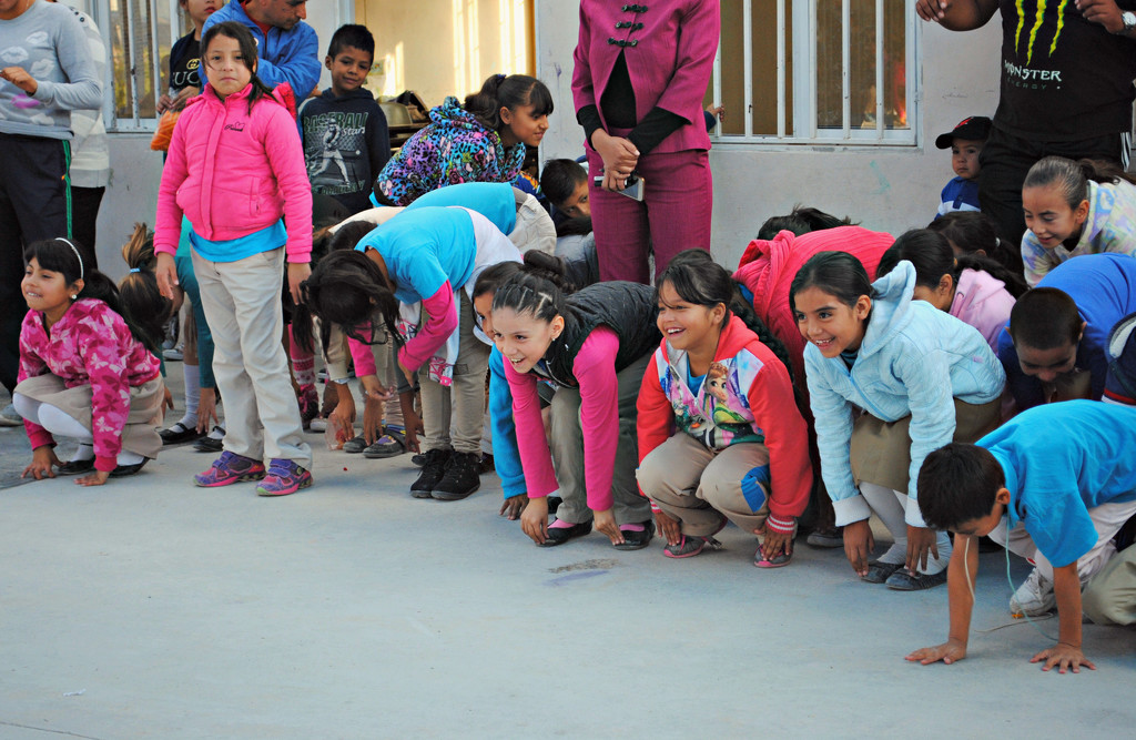 The Joyous School Children of Juarez by alophoto