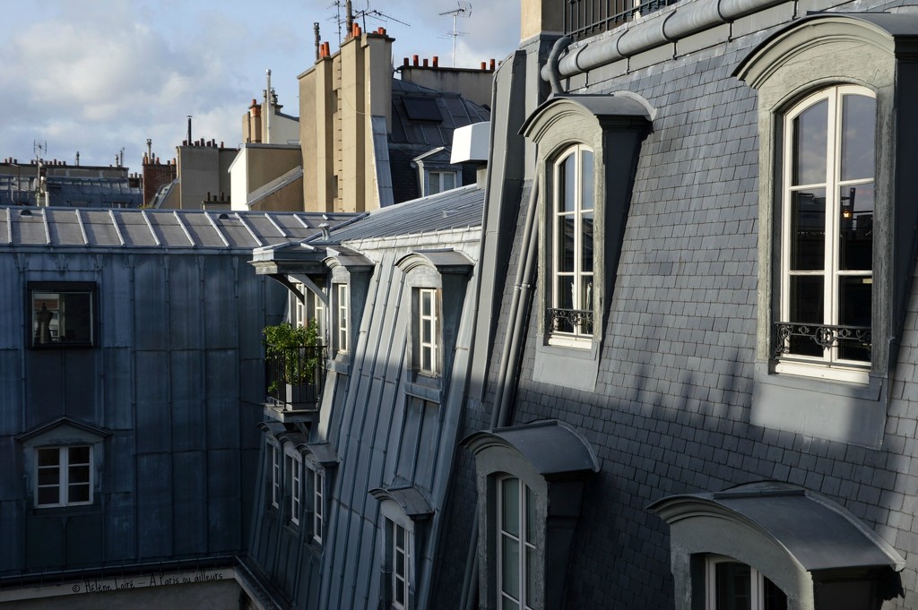 Parisian roofs by parisouailleurs