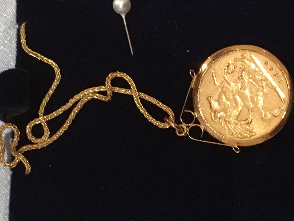 Half Sovereign Necklace by cataylor41