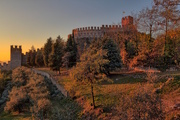 18th Nov 2016 - Castle of Soave at sunset
