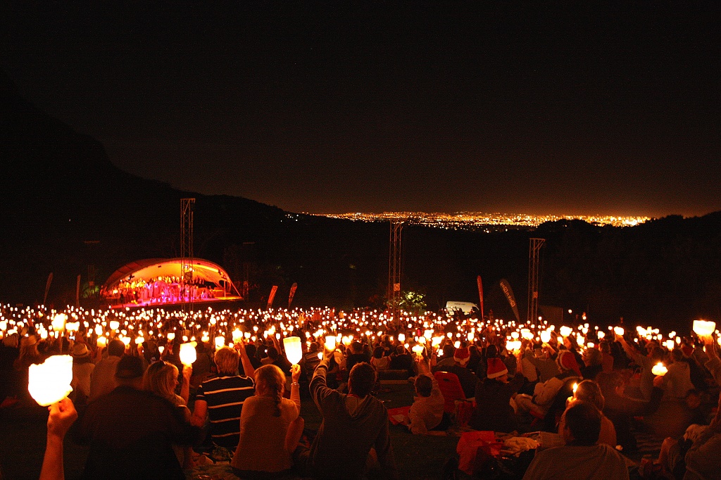 Carols by Candlelight at Kirstenbosch by eleanor