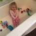 I searched all over the house for Macy and she was quietly playing in the bathtub  by mdoelger