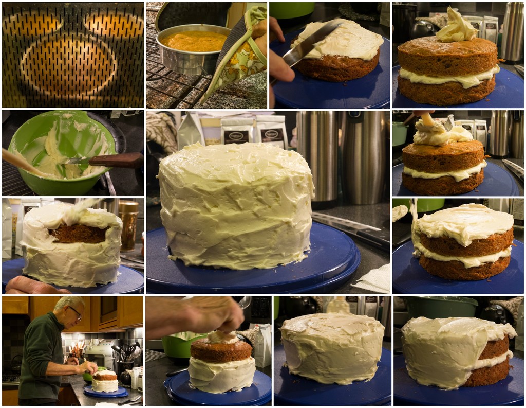 Making of a Carrot Cake by taffy