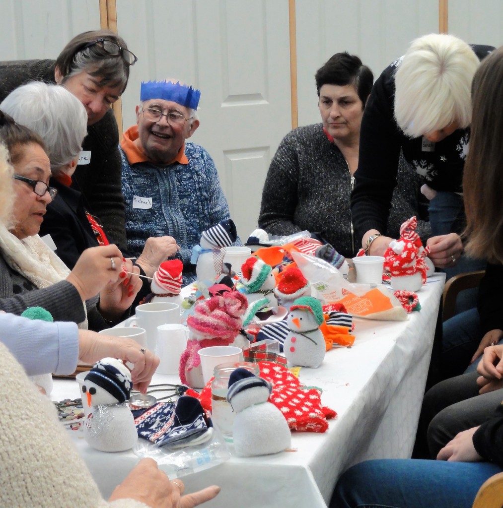 Crafters at Willowdene farm  by beryl