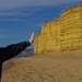 Holding up the Broadchurch Cliffs by 30pics4jackiesdiamond