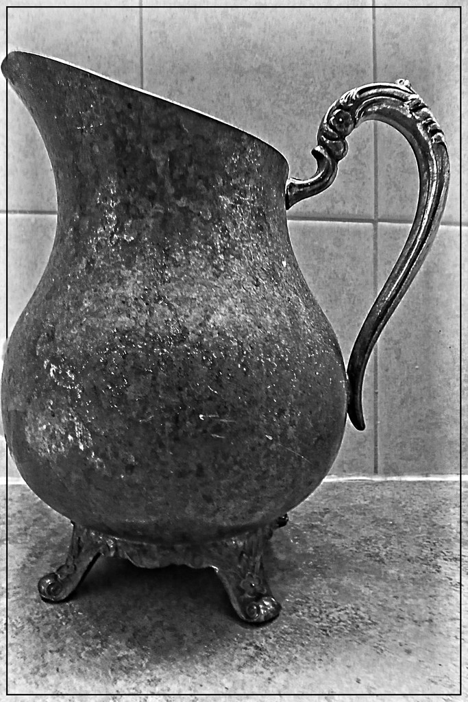 Pewter Pitcher by olivetreeann