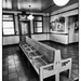 Bench at Gallup Train Depot - BW by jeffjones