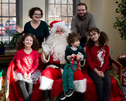 4th Dec 2016 - Family Portrait with Santa