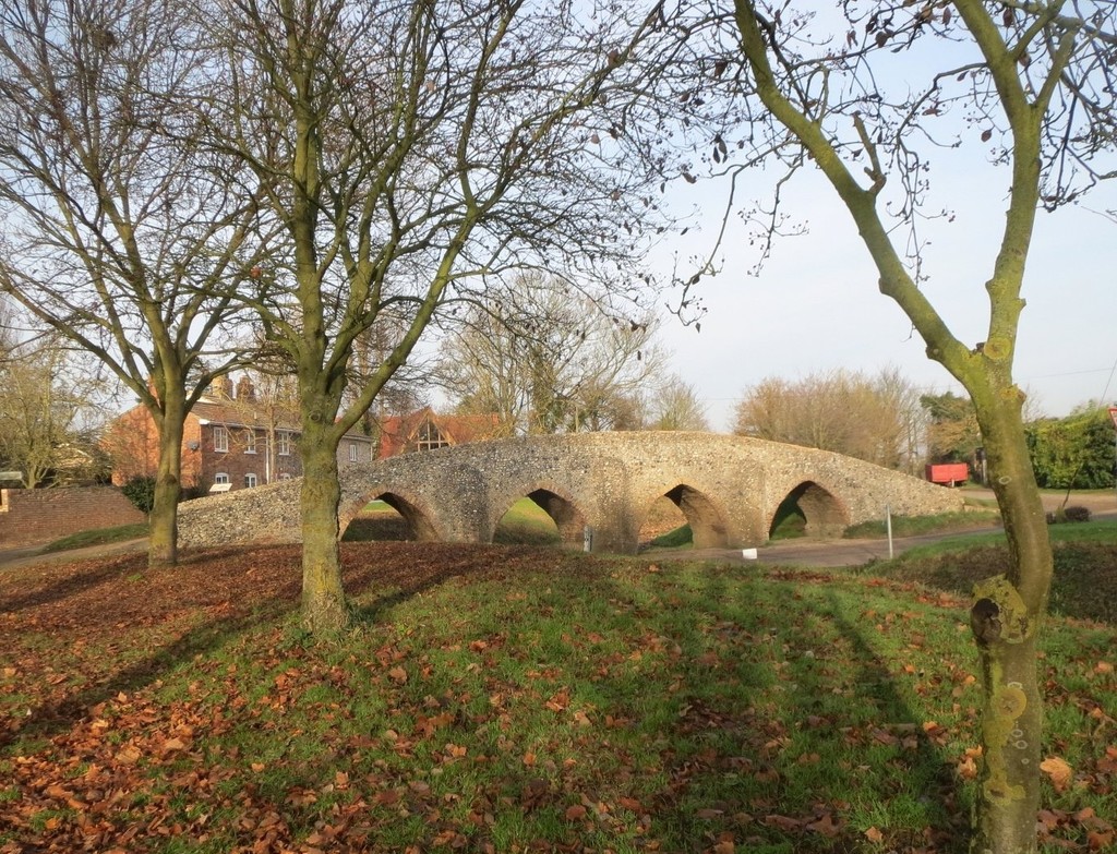 The Medieval Bridge at Moulton by foxes37