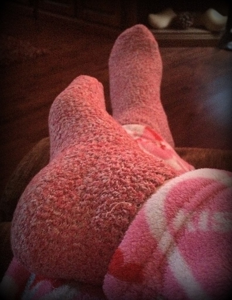 Pink socks kind of morning by homeschoolmom