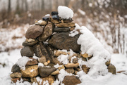 6th Dec 2016 - Snowy Rock pile