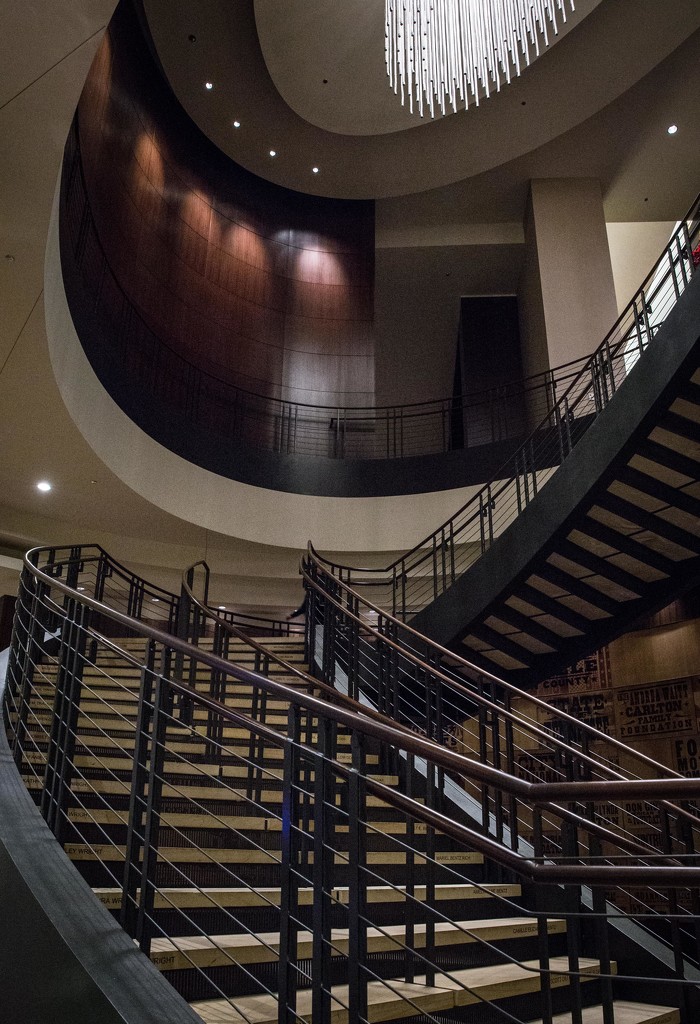 Hotel Stairwell by jyokota