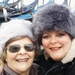 Rosie and I near St.Mark's Square in foggy Venice  by carolmw