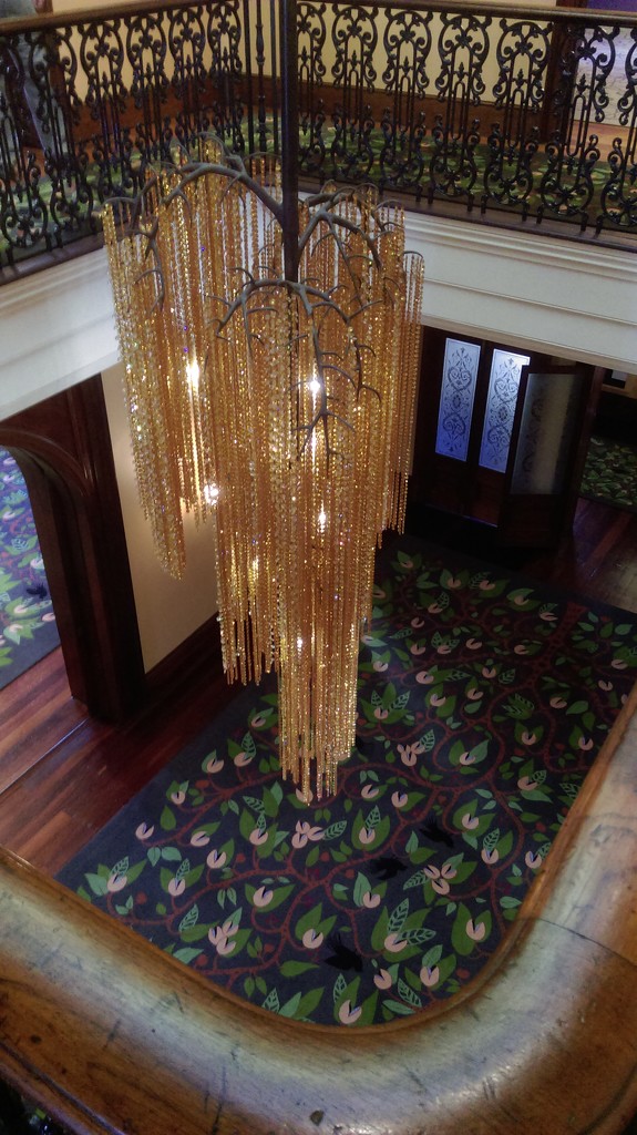 Old Government House - Chandelier  by mozette