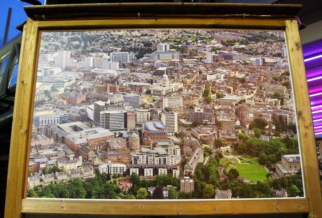 Nottingham From The Air by oldjosh