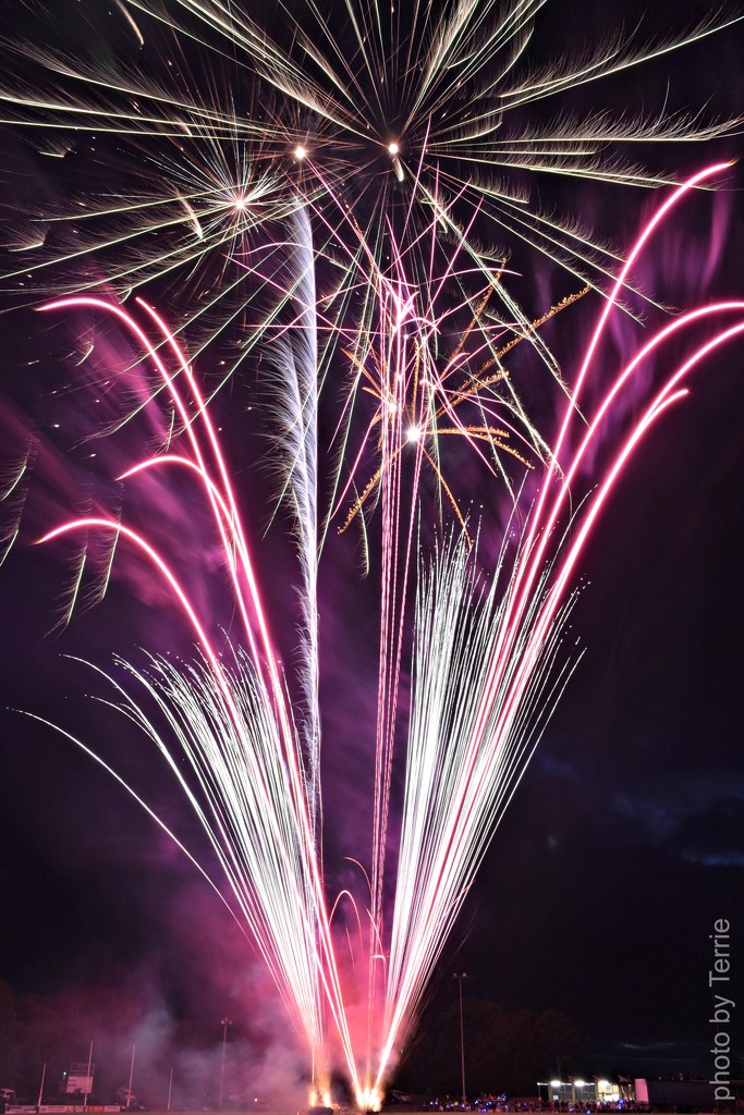 Bunyip fireworks  by teodw