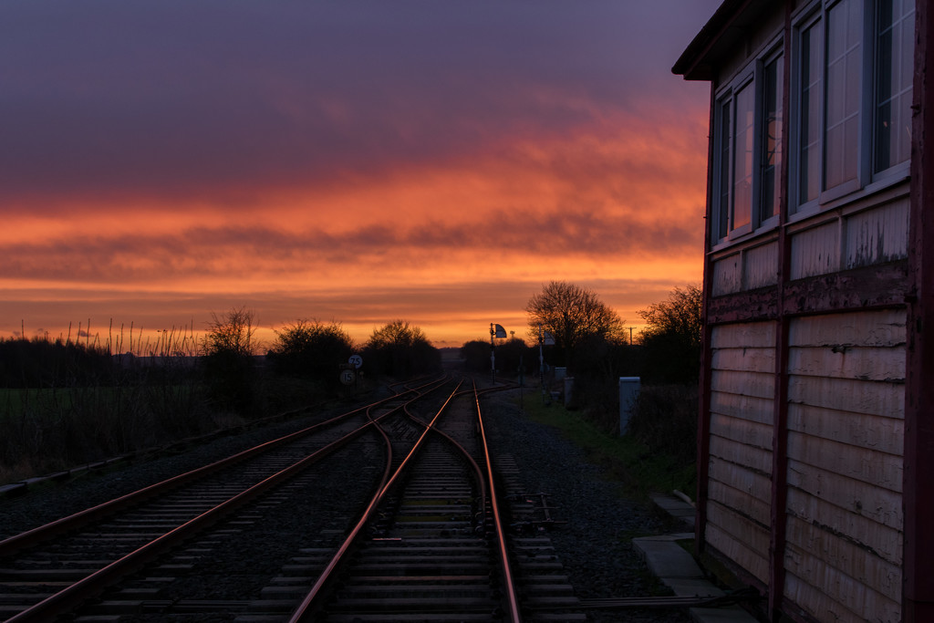 Rail Tracks to the Sun  by rjb71