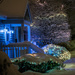 Christmas Lights Blue by rminer