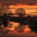 Sunset on the Canal by lupus
