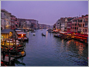 13th Dec 2016 - Evening On The Grand Canal, Venice (best viewed on black)