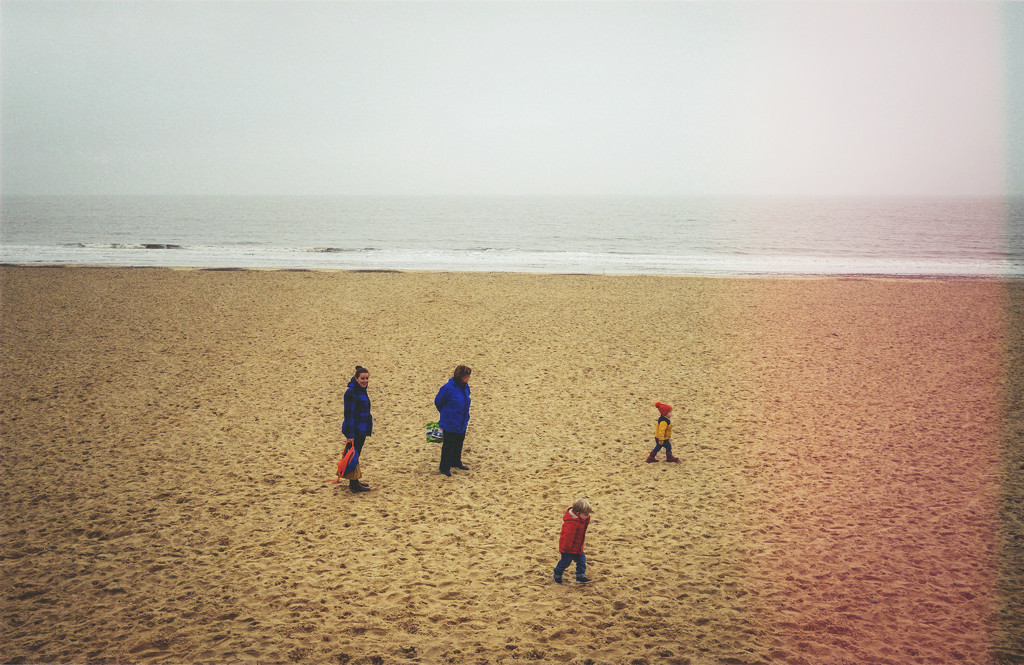 Day 348, Year 4 - Tobes And Judles At The Beach by stevecameras