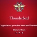 I'm a Thunderbird! by labpotter