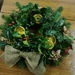 Home made Christmas wreath by plainjaneandnononsense