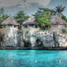 Negril Cliff Huts by pdulis