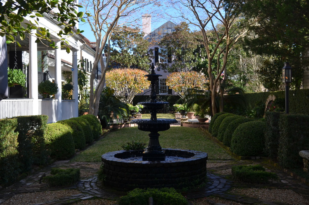 Garden, Historic District, Charleston, SC by congaree