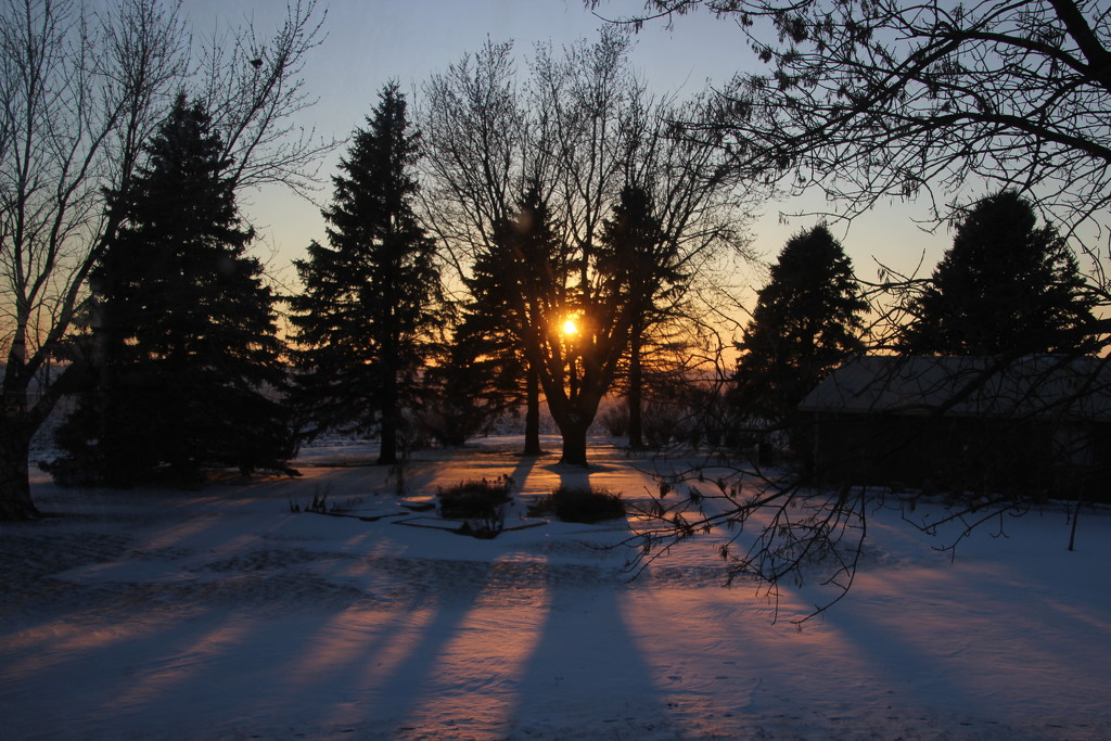 Winter Sunset by bjchipman