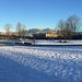 Winter sun and snow  by bilbaroo