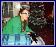 10th Dec 2016 - My daughter Maria and our cat Arthur
