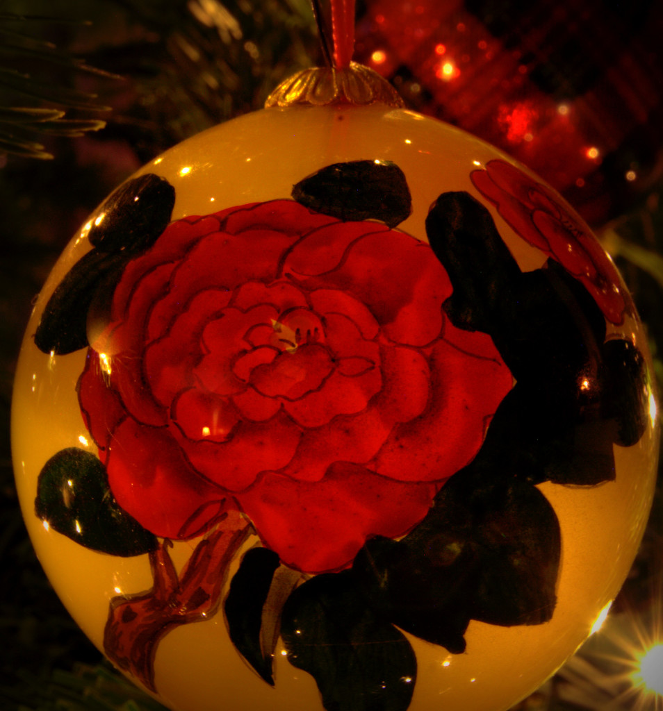 Day 109:  Handpainted Ornament by sheilalorson