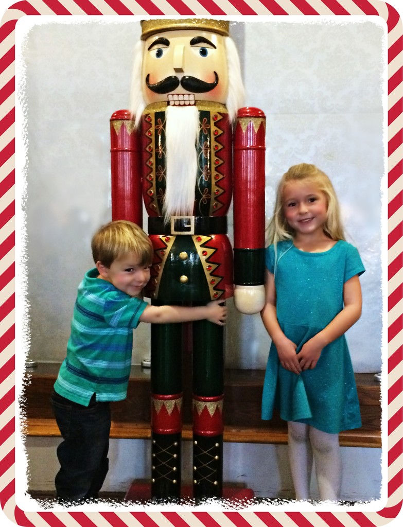 The Nut, the Nutcracker, and Harper 🙂 by peggysirk