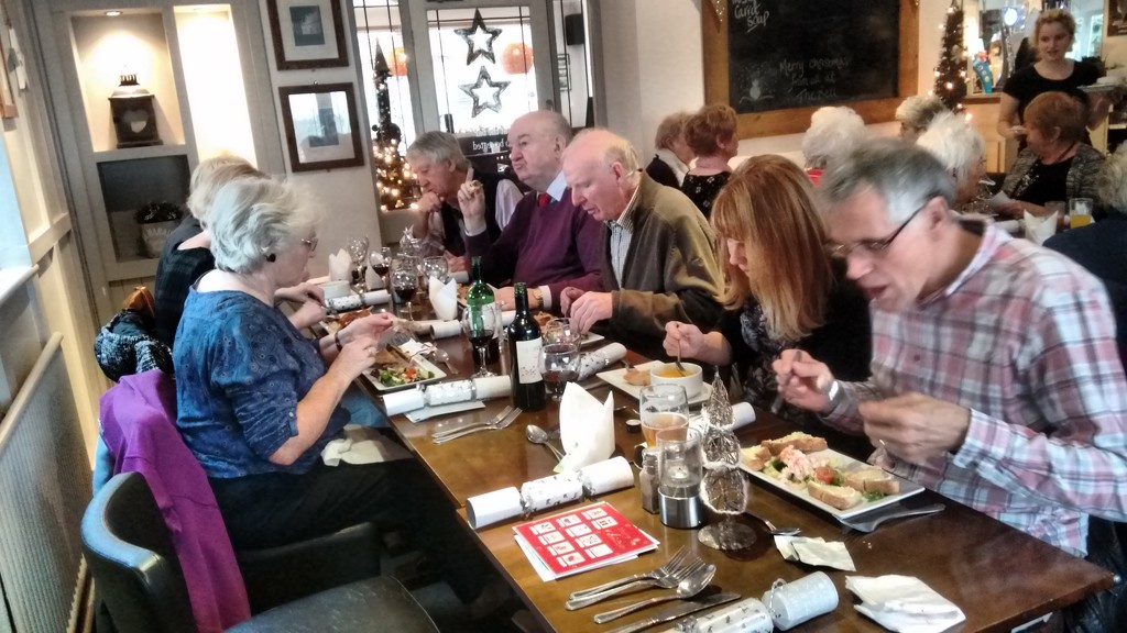 Christmas lunch with friends today by cpw