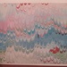 Hand marbled card by fbailey