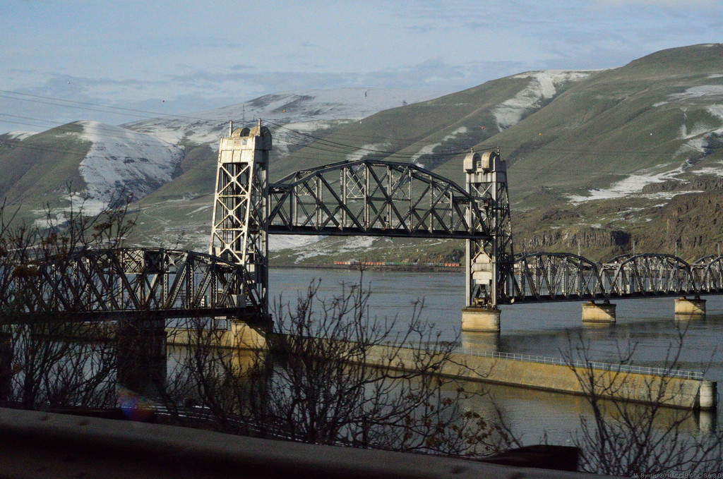 Oregon Trunk Rail Bridge by byrdlip