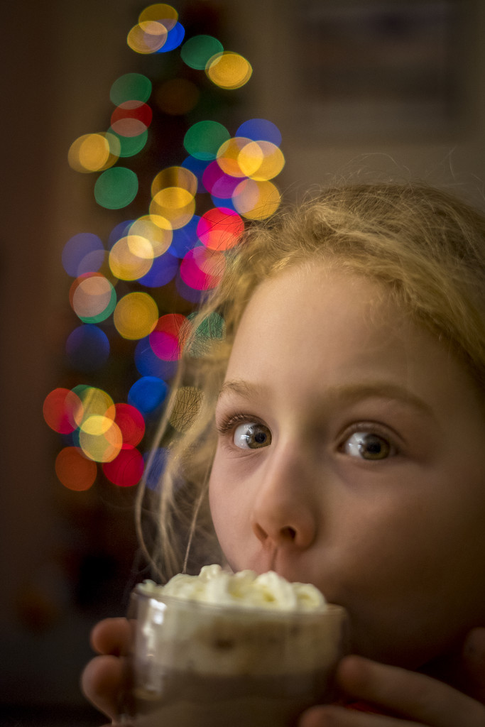 Day 356, Year 4 - Alexis & The Chocolate Christmas Treat by stevecameras