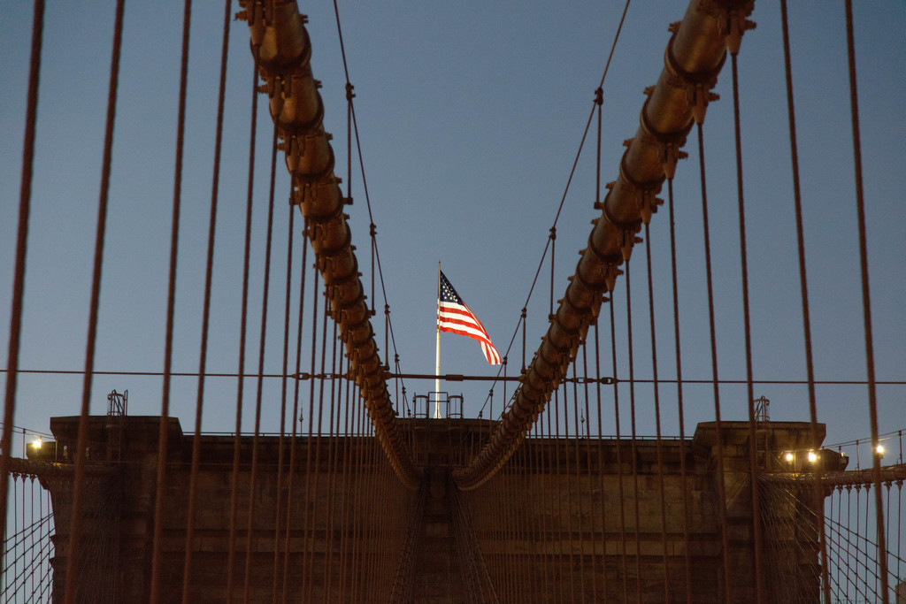 Brooklyn Bridge by padlock