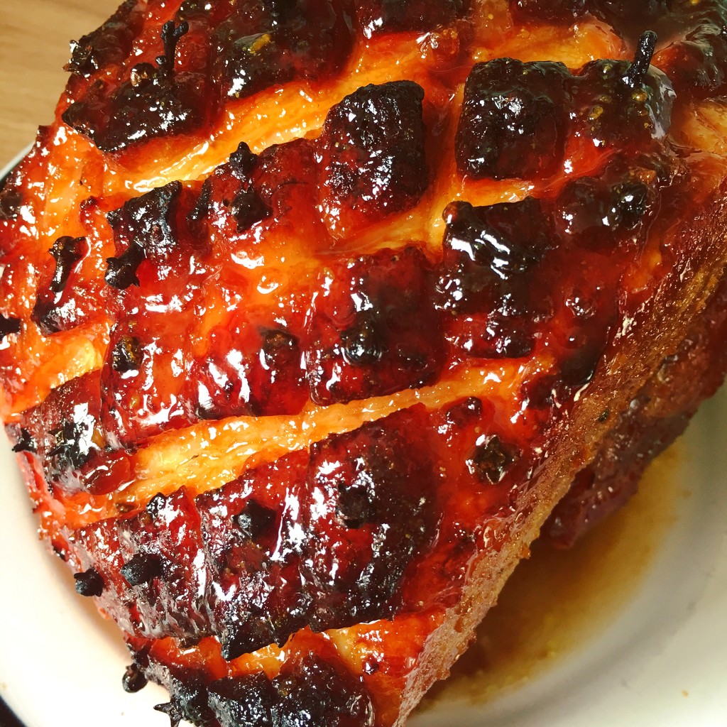 Glazed Ham by cookingkaren