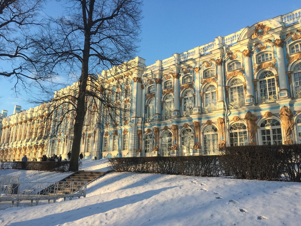 Catherine palace from the garden by cocobella