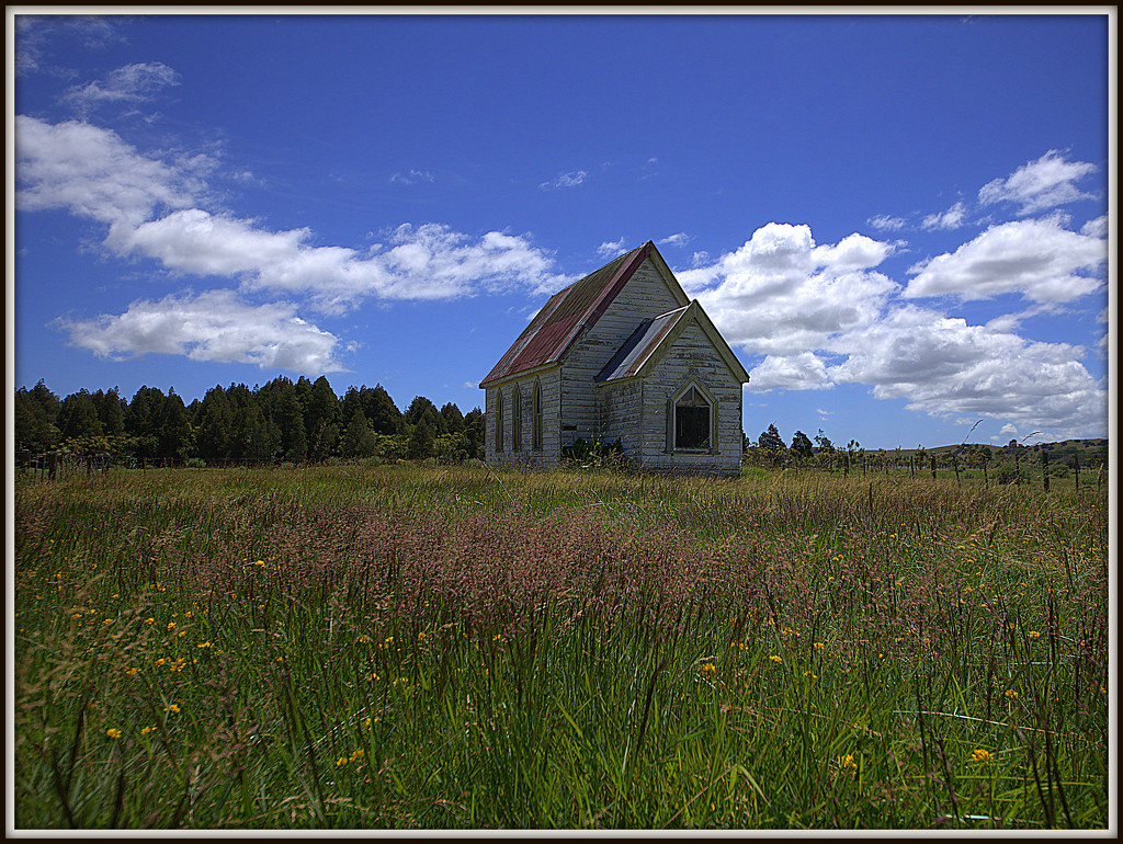Little church on the praire by dide